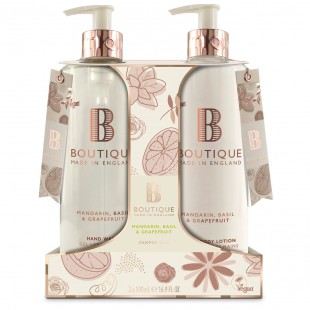 Набор для ухода за кожей рук Hand Care Duo Mandarin, Basil & Grapefruit с ароматом мандарина, базилика и грейпфрута