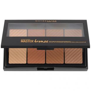 Палетка для лица MAYBELLINE MAKE UP MASTER BRONZE & HIGHLIGHTING KIT