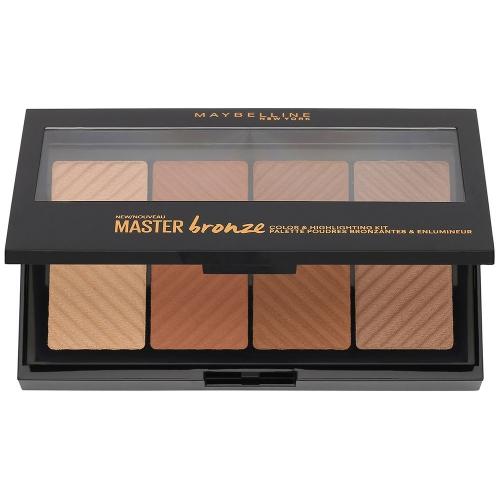 Палетка для лица MAYBELLINE MAKE UP MASTER BRONZE & HIGHLIGHTING KIT