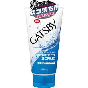 Пенка-скраб для умывания MANDOM GATSBY PERFECT SCRUB 130g