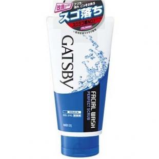 Пенка-скраб для умывания MANDOM GATSBY FACIAL WASH PERFECT SCRUB 130g