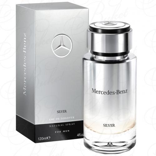 Тестер Mercedes-Benz MERCEDES-BENZ FOR MEN SILVER 120ml edt TESTER