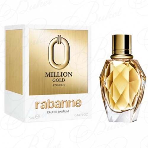 Миниатюры Paco Rabanne MILLION GOLD FOR HER 5ml edp