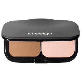 Крем-пудра для лица MISSLYN MAKE UP COMPACT POWDER FOUNDATION №540 Golden Caramel