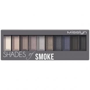 Тени для век MISSLYN MAKE UP MUST-HAVE EYESHADOW SHADES №06 Smoke