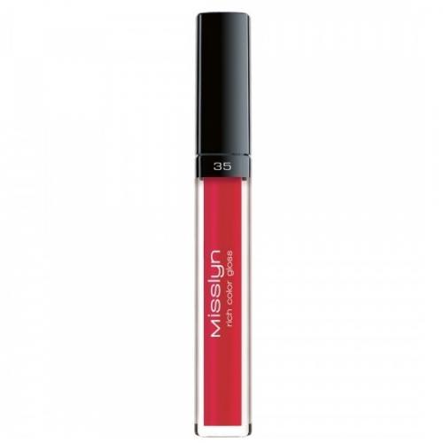 Блеск для губ MISSLYN MAKE UP RICH COLOR GLOSS №35 Red Poppy