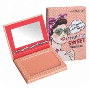 Румяна для лица MISSLYN MAKE UP TREAT ME SWEET! №38 Let`s Dance Mango Tango! 