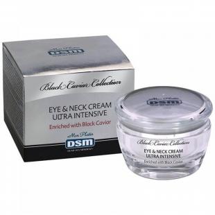 Крем для кожи вокруг глаз и шеи MON PLATIN BLACK CAVIAR EYE & NECK CREAM ULTRA INTENSIVE 50ml