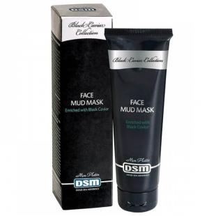 Маска для лица MON PLATIN BLACK CAVIAR FACE MUD MASK 100ml