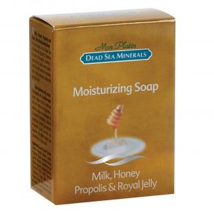 Мыло косметическое MON PLATIN DSM MOISTURIZING SOAP Milk & Honey, Propolis & Royal jelly 125g