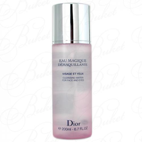 Жидкость для снятия макияжа CHRISTIAN DIOR SKIN CARE MAGIQUE EAU MAGIQUE DEMAQUILLANT CLEANSING WATER FOR FACE AND EYES 200ml