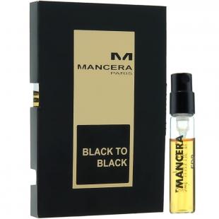 Mancera BLACK TO BLACK 2ml edp