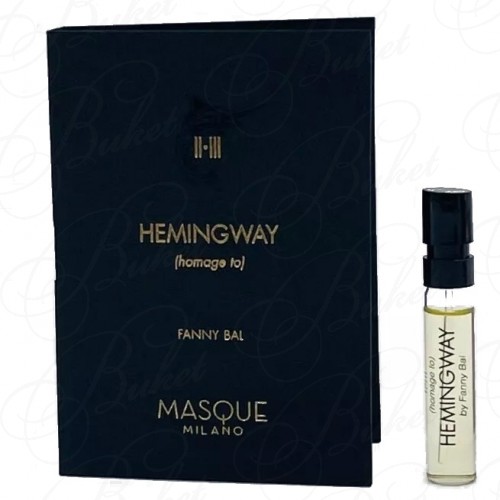 Пробники Masque Milano HEMINGWAY 2ml edp