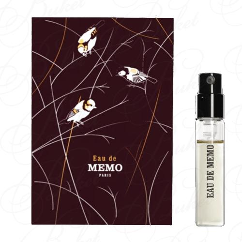 Пробники Memo EAU de MEMO 2ml edp