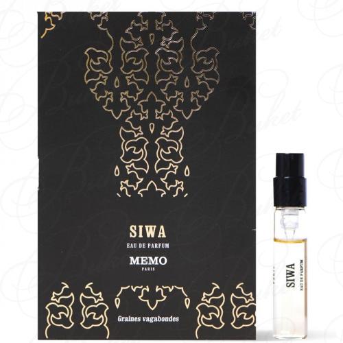 Пробники Memo SIWA 2ml edp