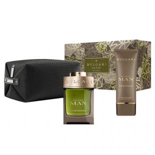 BVLGARI MAN WOOD ESSENCE SET (edp 100ml+a/sh balm 100ml+pouch)