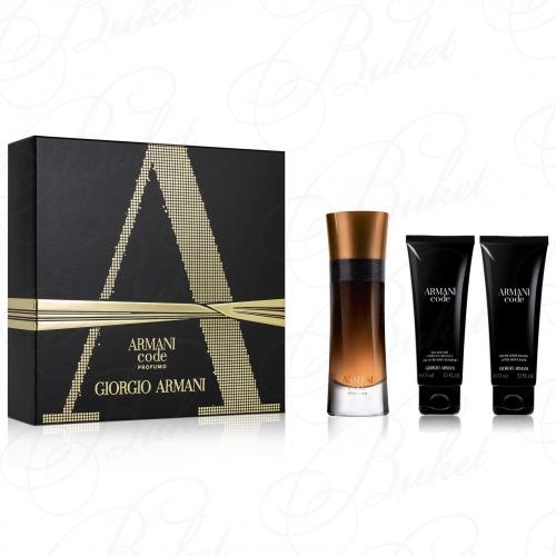 Набор ARMANI CODE PROFUMO SET (edp 110ml+a/sh balm 75ml+sh/gel 75ml)