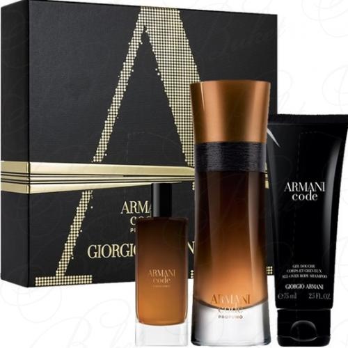 Набор ARMANI CODE PROFUMO SET (edp 60ml+edp 15ml+sh/gel 75ml)