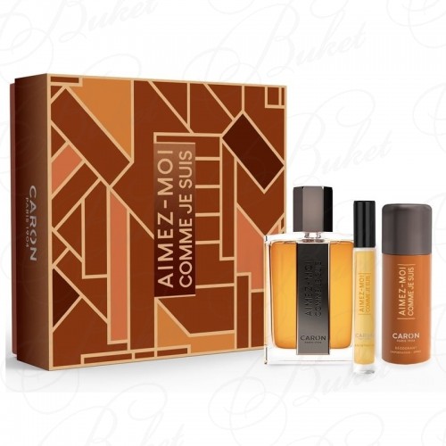 Набор Caron AIMEZ-MOI COMME JE SUIS SET (edt 100ml+edt 10ml+deo 50ml)