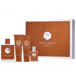 VINCE CAMUTO TERRA SET (edt 100ml+edt 15ml+sh/gel 90ml+a/sh balm 90ml)