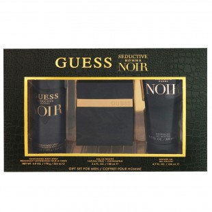 GUESS SEDUCTIVE NOIR SET (edt 100ml+deo 226ml+sh/gel 200ml)