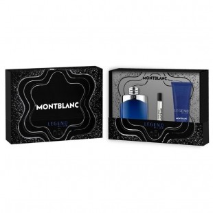 MONT BLANC LEGEND BLUE SET (edp 100ml+edp 7.5ml+sh/gel 100ml)