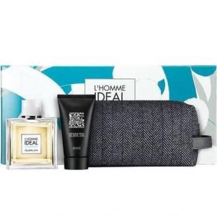 GUERLAIN GUERLAIN L`HOMME IDEAL COLOGNE SET (edt 100ml+sh/gel 75ml+pouch)