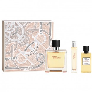 HERMES TERRE D`HERMES SET (parfum 75ml+sh/gel 40ml+edp 15ml)