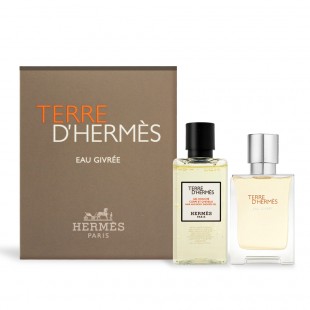 HERMES TERRE D`HERMES EAU GIVREE SET (edp 12.5ml+sh/gel 40ml)