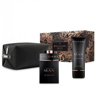 BVLGARI BVLGARI MAN IN BLACK SET (edp 100ml+a/sh balm 100ml+pouch)