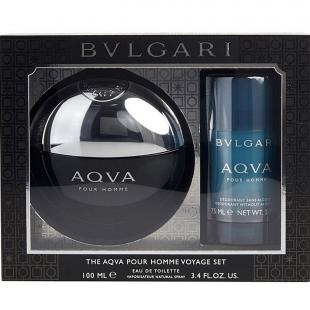 BVLGARI AQVA POUR HOMME SET (edt 100ml+deo-stick 75ml)