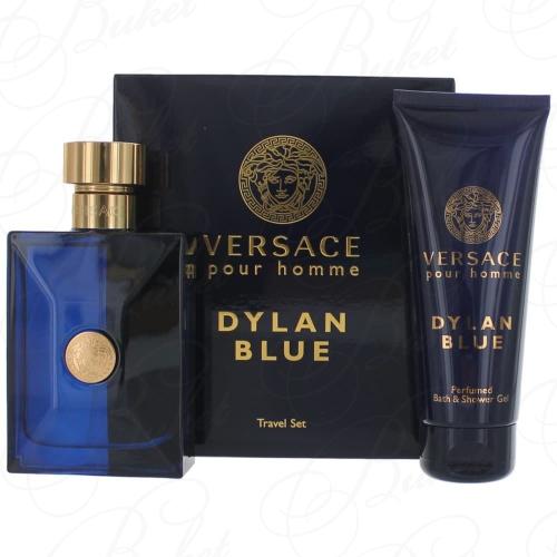 Набор VERSACE POUR HOMME DYLAN BLUE SET (edt 100ml+sh/gel 100ml)