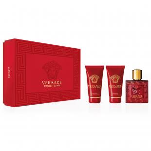 VERSACE EROS FLAME SET (edp 50ml+a/sh balm 50ml+sh/gel 50ml)