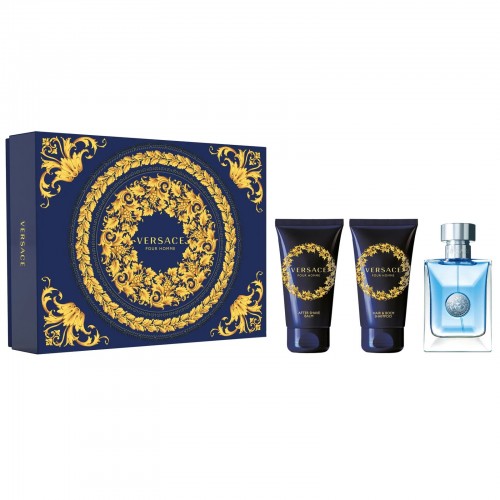 Набор VERSACE POUR HOMME SET (edt 50ml+shampoo 50ml+a/sh balm 50ml)