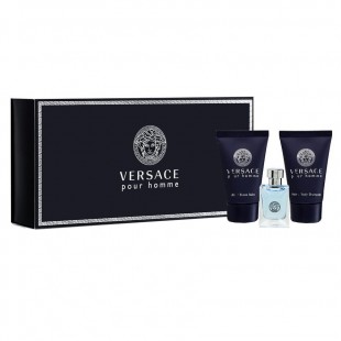 VERSACE POUR HOMME SET (edt 5ml+a/sh balm 25ml+sh/gel 25ml)