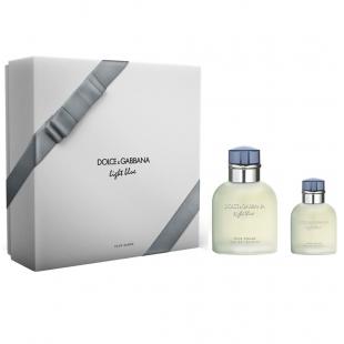 DOLCE & GABBANA LIGHT BLUE POUR HOMME SET (edt 125ml+edt 40ml)