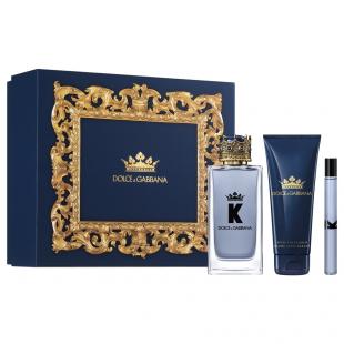 DOLCE & GABBANA K BY DOLCE & GABBANA SET (edt 100ml+a/sh balm 50ml+edt 10ml)