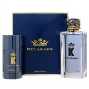 DOLCE & GABBANA K BY DOLCE & GABBANA SET (edt 100ml+deo-stick 75ml)