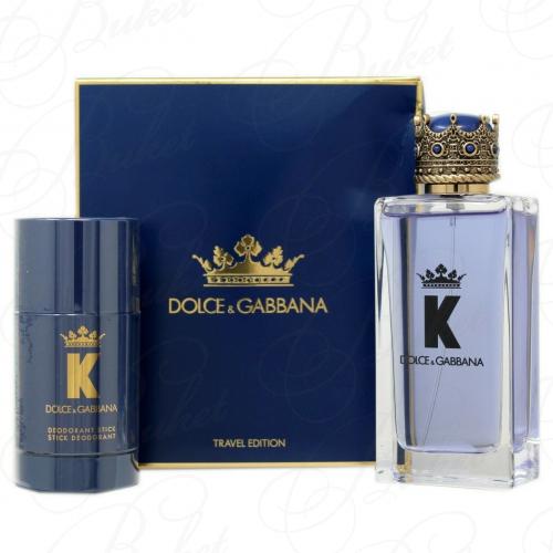 Набор DOLCE & GABBANA K BY DOLCE & GABBANA SET (edt 100ml+deo-stick 75ml)