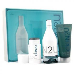 CALVIN KLEIN CK IN2U HIM SET (edt 100ml+sh/gel 100ml+deo-stick 75g)