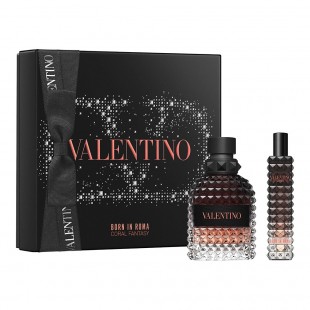 VALENTINO VALENTINO UOMO BORN IN ROMA CORAL FANTASY SET (edt 50ml+edt 15ml)