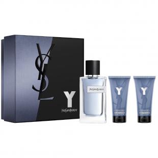 YVES SAINT LAURENT Y SET (edt 100ml+a/sh balm 50ml+sh/gel 50ml)