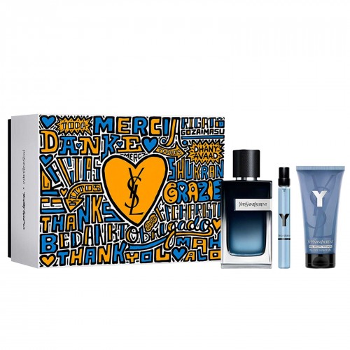 YVES SAINT LAURENT Y SET (edp 100ml+sh/gel 50ml+edp 10ml)