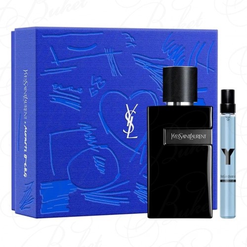 YVES SAINT LAUREN Y LE PARFUM SET (edp 100ml+edp 10ml)