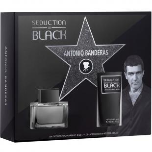 ANTONIO BANDERAS SEDUCTION IN BLACK SET (edt 100ml+a/sh balm 75ml)