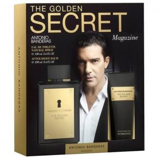 ANTONIO BANDERAS THE GOLDEN SECRET SET (edt 100ml+a/sh balm 100ml)