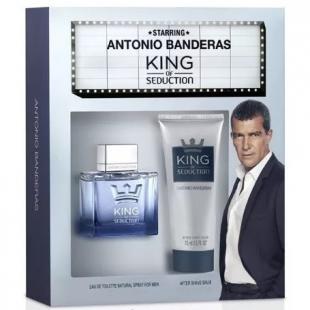 ANTONIO BANDERAS KING OF SEDUCTION SET (edt 100ml+a/sh balm 75ml)