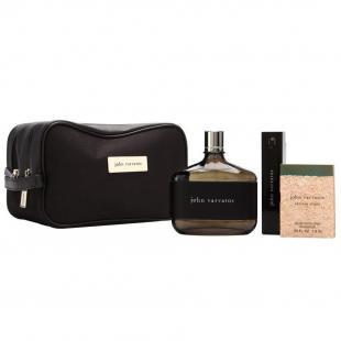 JOHN VARVATOS JOHN VARVATOS FOR MEN SET (edt 125ml+edt 17ml+ edt 1.5ml Artisan Acqua+bag)