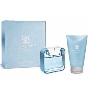 TRUSSARDI BLUE LAND SET (edt 50ml+sh/gel 100ml) 