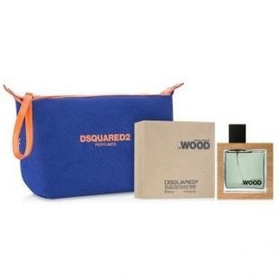 DSQUARED2 HE WOOD SET (edt 50ml+косметичка)